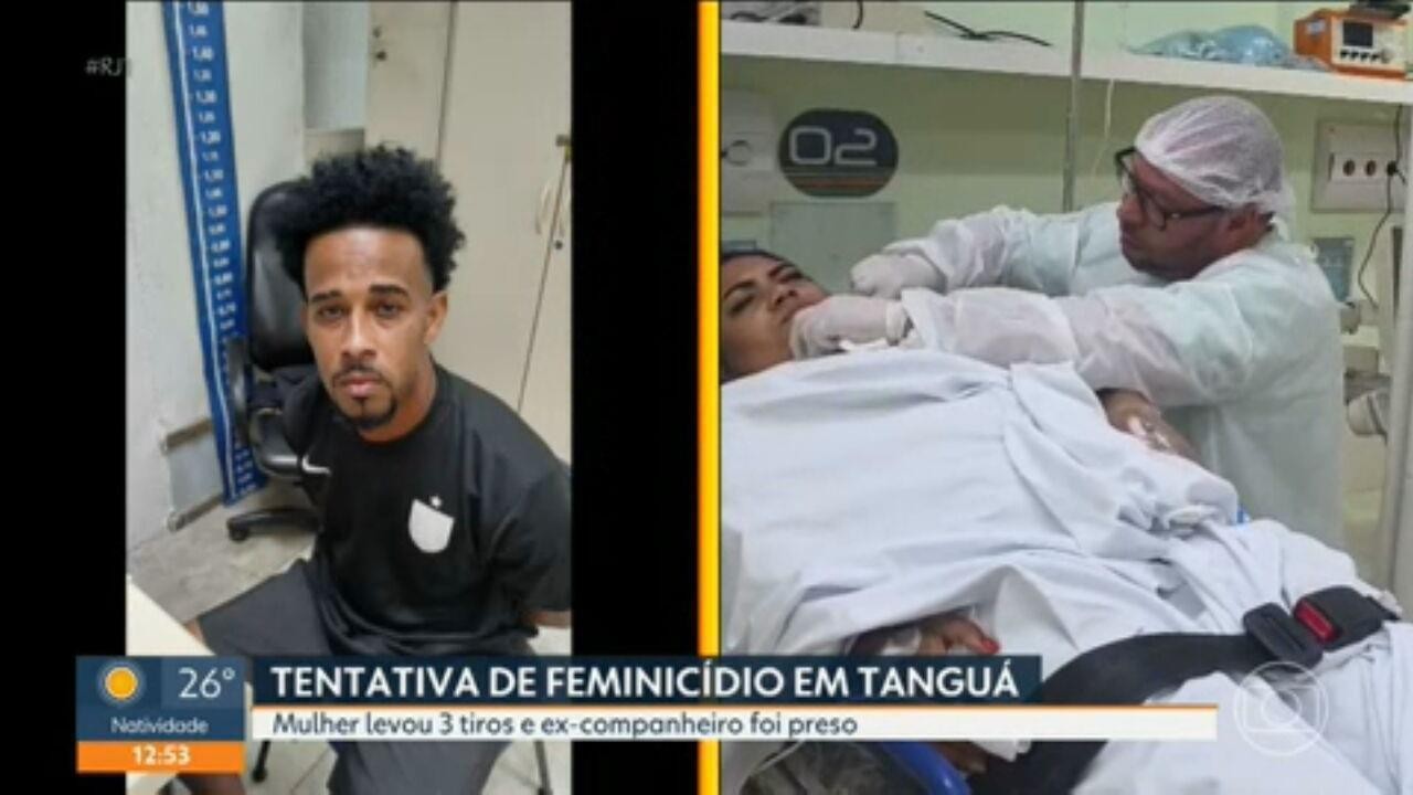Mulher sofre tentativa de feminicídio a tiros, e ex-marido é preso: ‘Ele queria atirar mais, mas a arma travou’