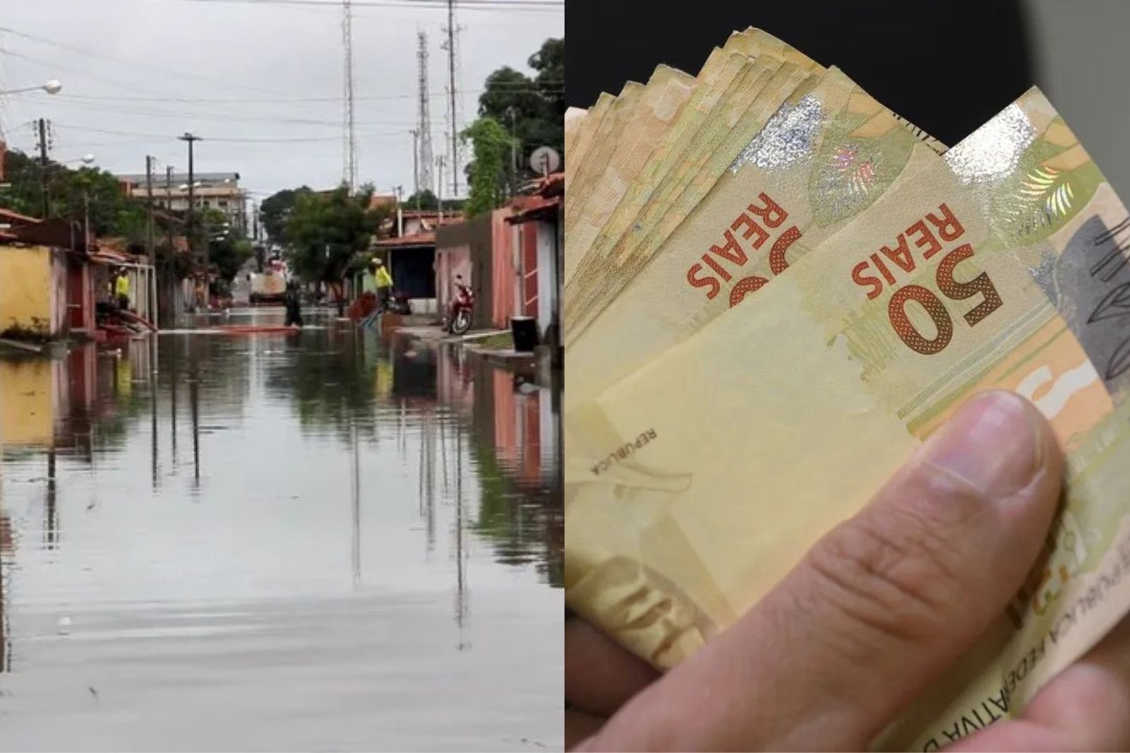FGTS por calamidade: moradores de duas cidades atingidas por chuvas no PI podem sacar até R$ 6,2 mil