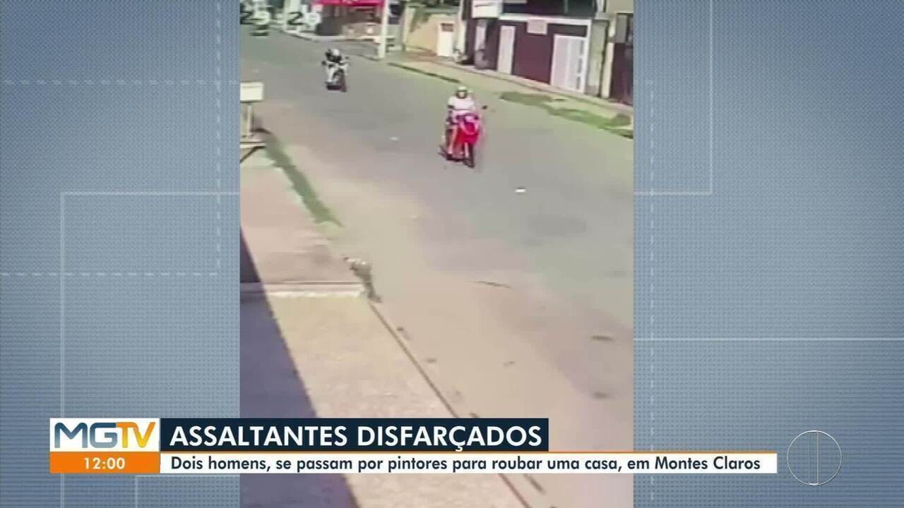 Homens se passam por pintores, pedem água a morador e roubam joias da residência, em Montes Claros