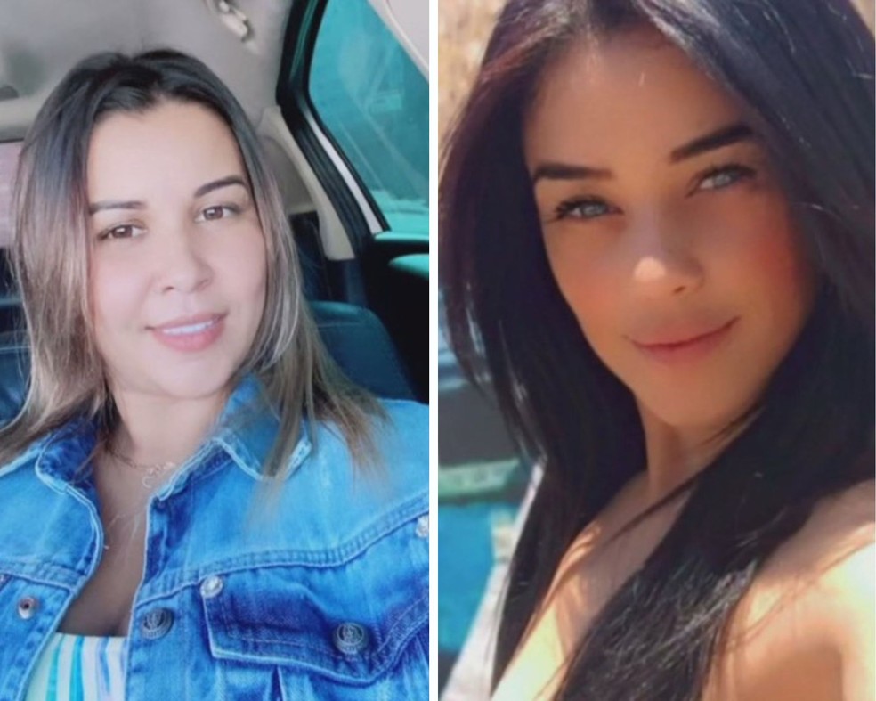 Vítimas são Ketlyn Oliveira, de 29 anos (à esquerda), e Ana Raquel de Brito, de 32 anos (à direita) — Foto: Reprodução