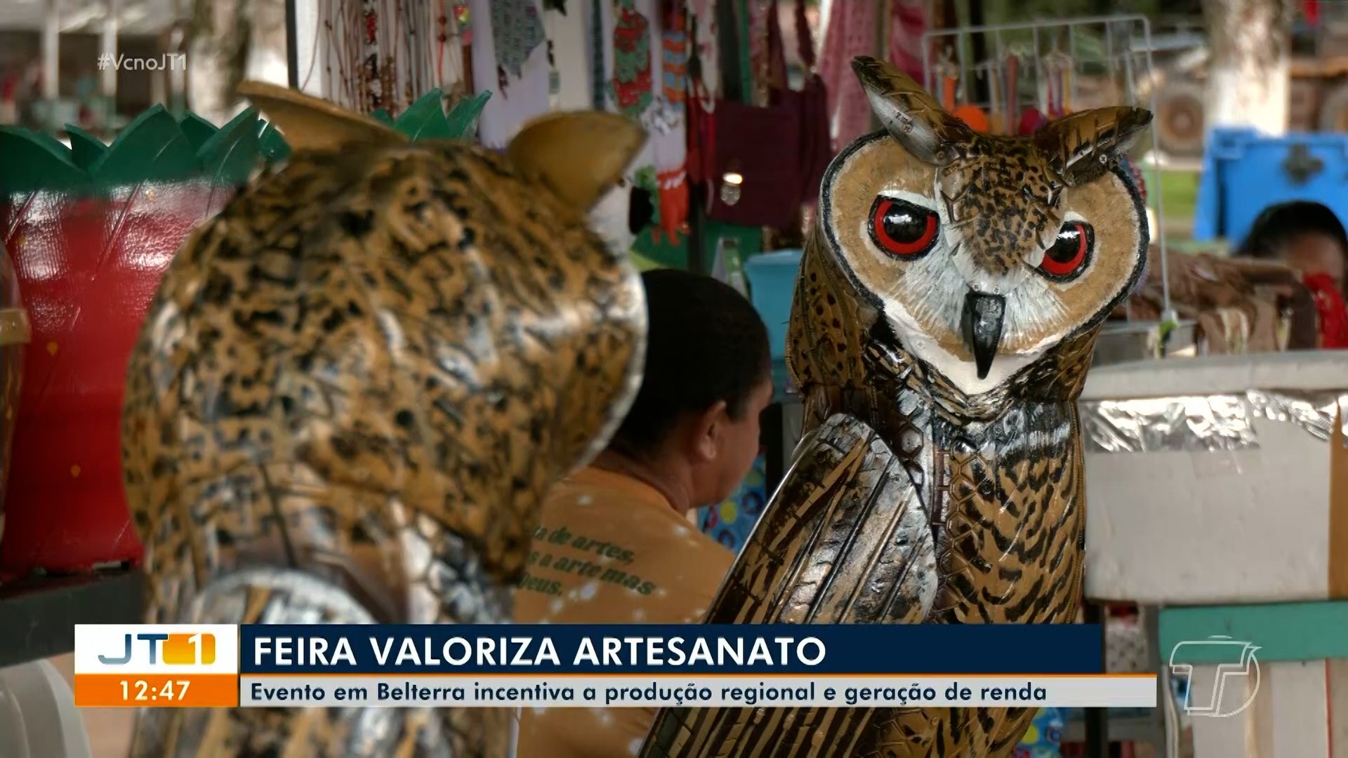 Feira do Artesanato valoriza artesãos locais e incentiva produção regional em Belterra