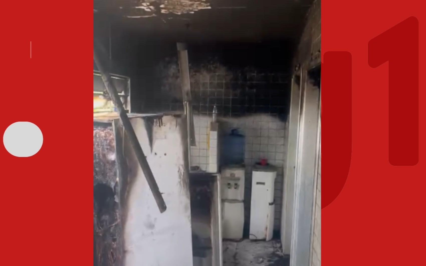 VÍDEO: incêndio destrói cozinha de escola pública no interior da Bahia