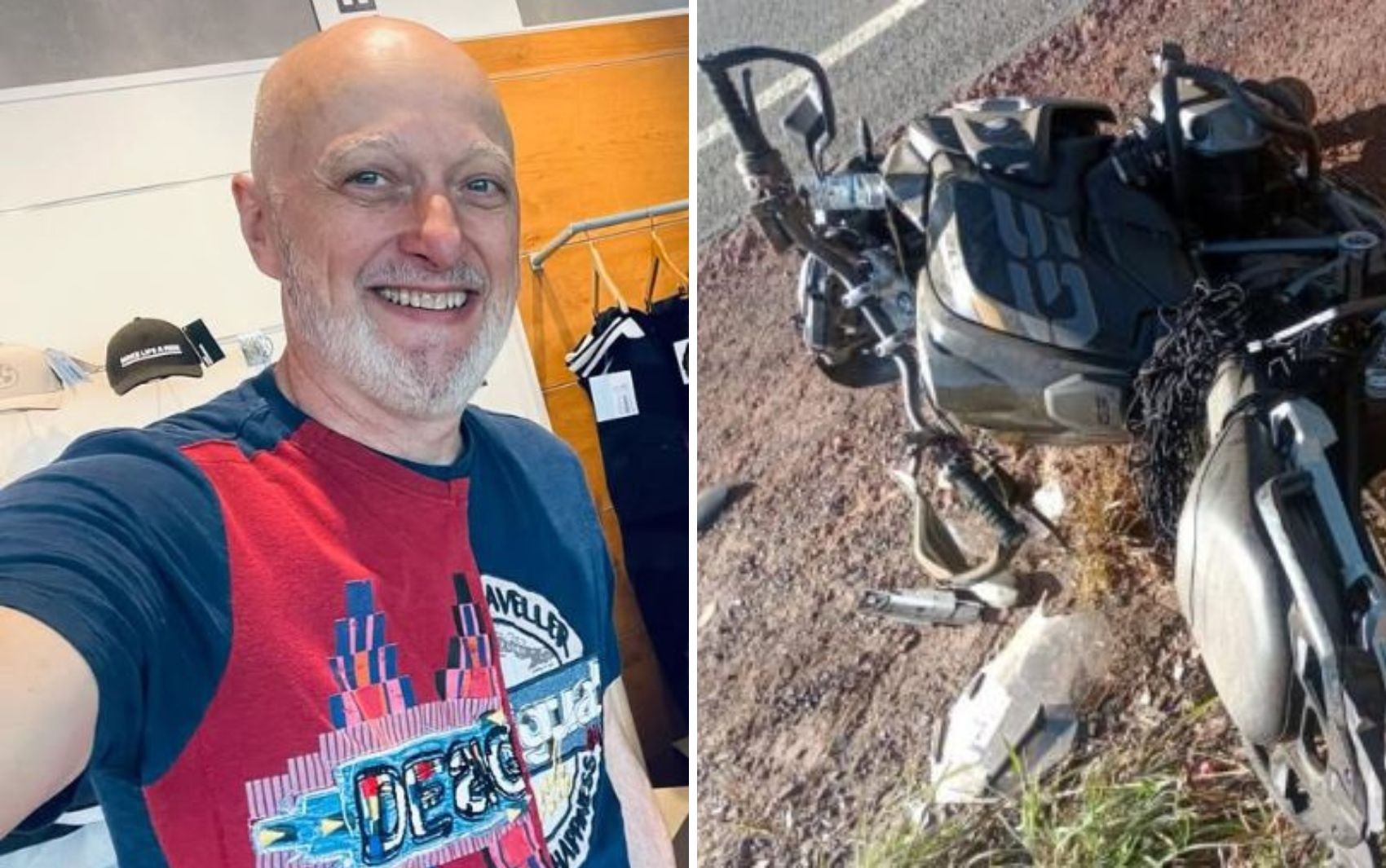 Executivo morre em acidente de moto durante passeio com amigos em Pirenópolis