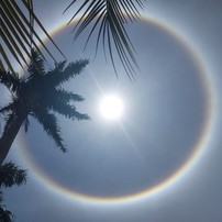 Círculo 'aparece' ao redor do sol em Maringá; veja o que é este fenômeno, Norte e Noroeste