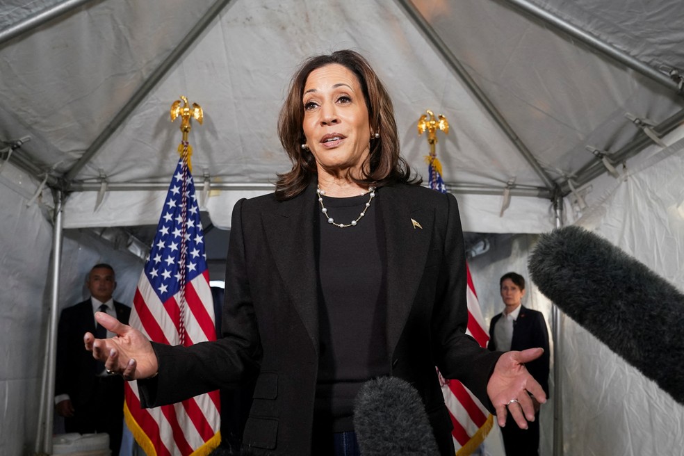 Por que Kamala Harris não destaca que pode ser primeira mulher eleita  presidente dos EUA | Eleições nos EUA 2024 | G1
