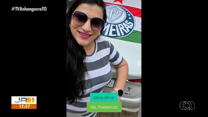 Telespectadores mandam fotos e exaltam Flamengo e Palmeiras no JA1