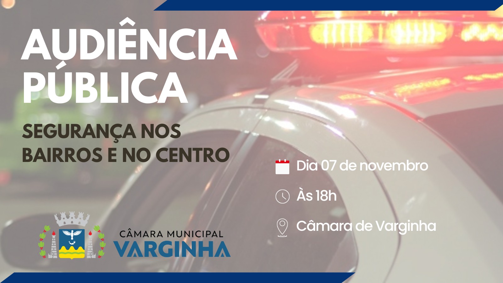 Segurança pública nos bairros e área central