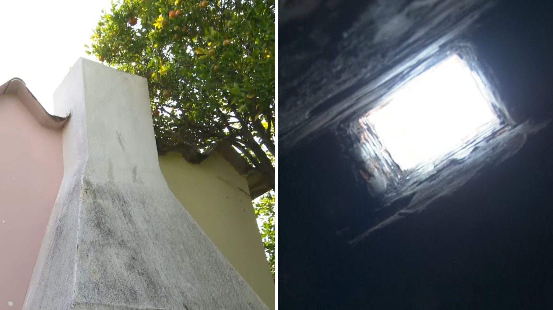 Ladrão tenta invadir casa, fica entalado em chaminé e é preso após horas pedindo socorro, em Ponta Grossa: ‘Rouco de tanto gritar’