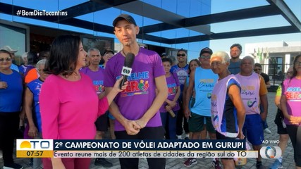 Gurupi recebe campeonato de vôlei adaptado nesta sexta-feira (27)
