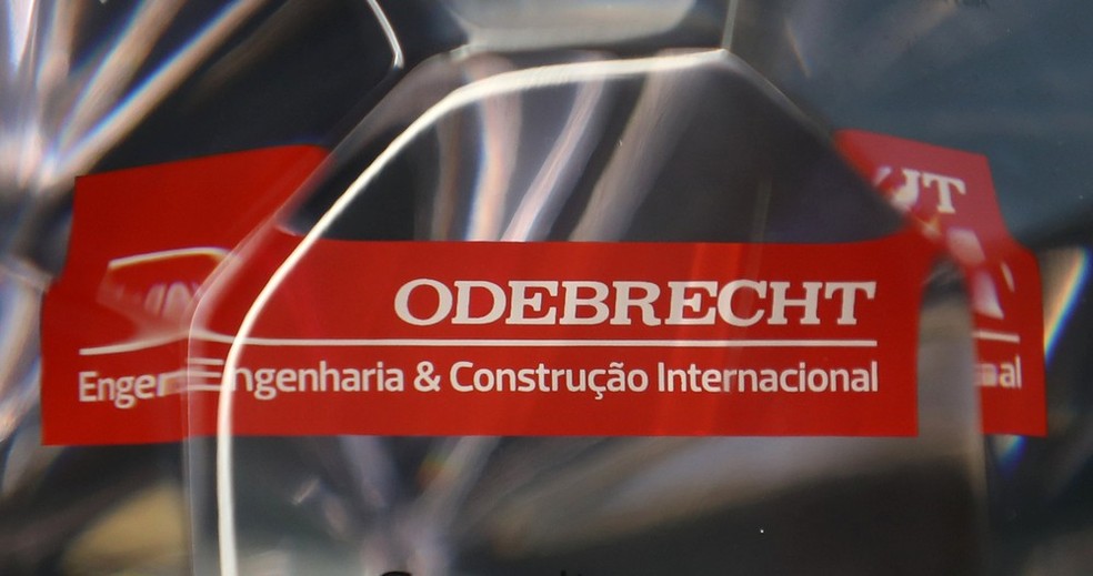  Logo da Odebrecht — Foto: Paulo Whitaker / Reuters 