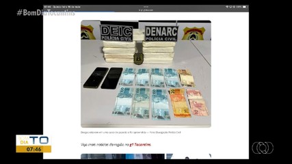 Dois homens são presos com 10kg de pasta base de cocaína na BR-153