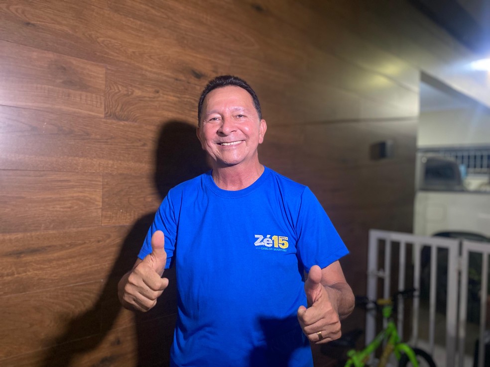 Zé Maria Tapajós é eleito prefeito de Santarém, no oeste do Pará — Foto: Ulisses Farias / Tv Tapajós