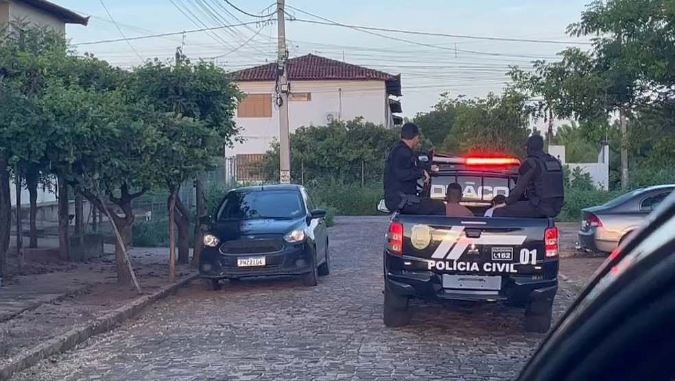 Polícia Civil deflagra operação contra suspeitos de integrar organizações criminosas no Piauí, Ceará e Goiás — Foto: Divulgação