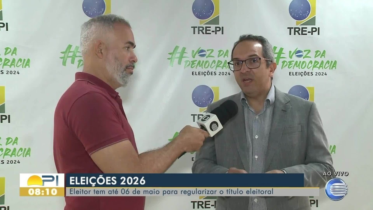 Solicitação do primeiro título de eleitor pela internet encerra nesta segunda (6); Piauí tem cerca de 70mil aptos