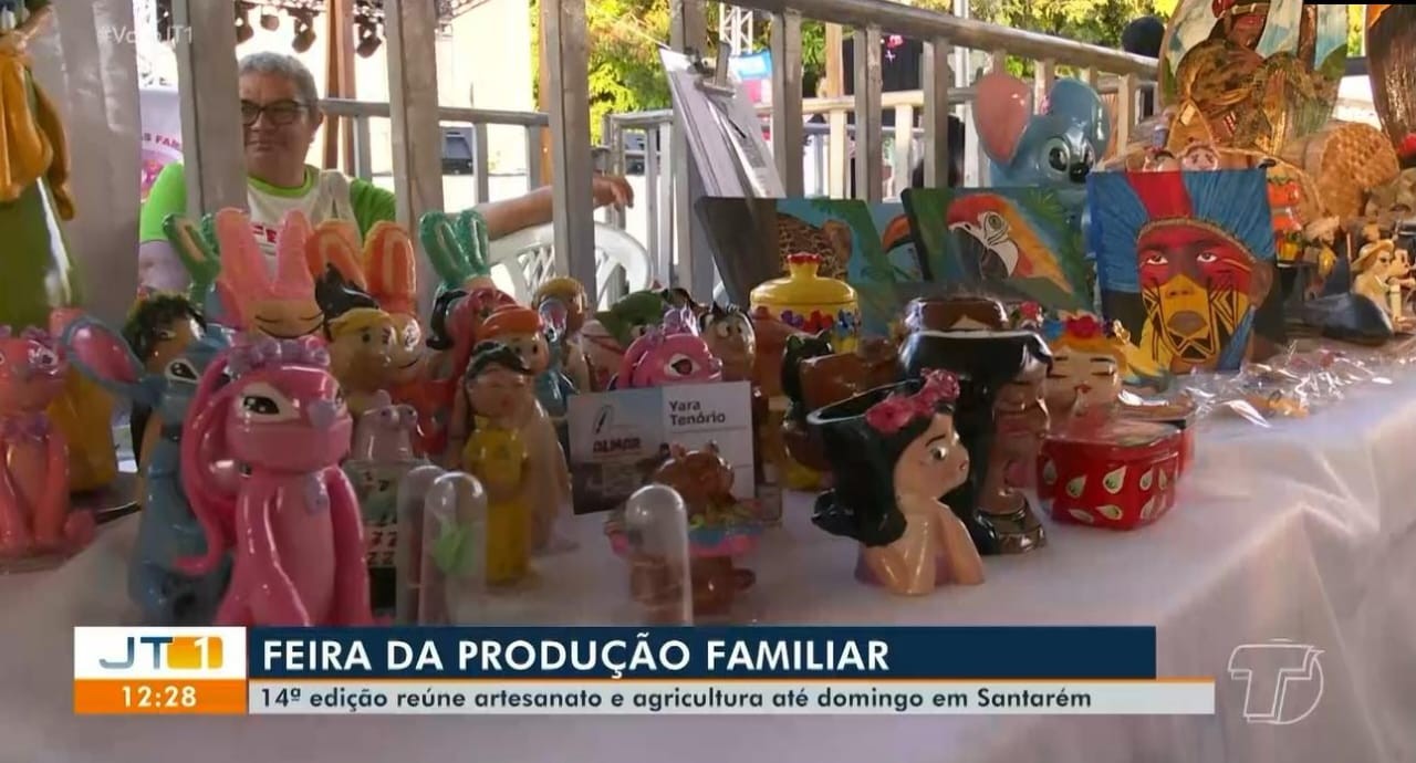 Feira da Produção Familiar da Amazônia movimenta Praça Barão de Santarém