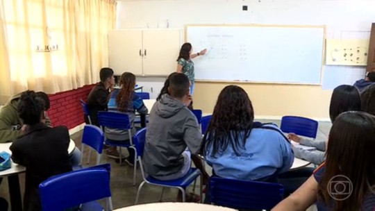 O número de professores concursados nas redes estaduais de ensino chegou ao menor patamar em 10 anos - Programa: Jornal da Globo 