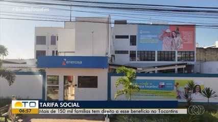 Mais de 150 mil famílias do Tocantins podem ter descontos de até 100% na conta de energia