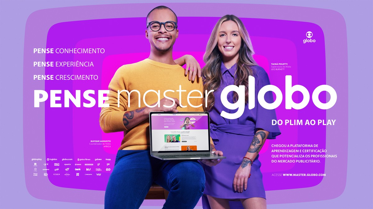 Globo lança plataforma de educação gratuita para profissionais de publicidade e marketing
