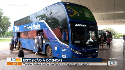 Veja orientações de saúde para quem vai viajar com crianças no final do ano