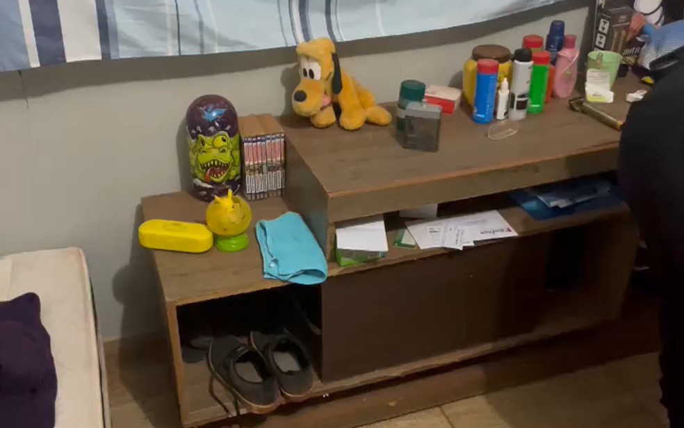 Local onde jovem foi preso suspeito de produzir, distribuir e guardar material de pornografia infantil em Chapadão do Céu, Goiás — Foto: Divulgação/PF