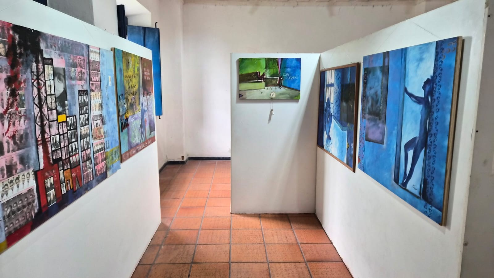 Exposição “Cartografia Pictórica da Memória” segue até 18 de janeiro em Barra de São João