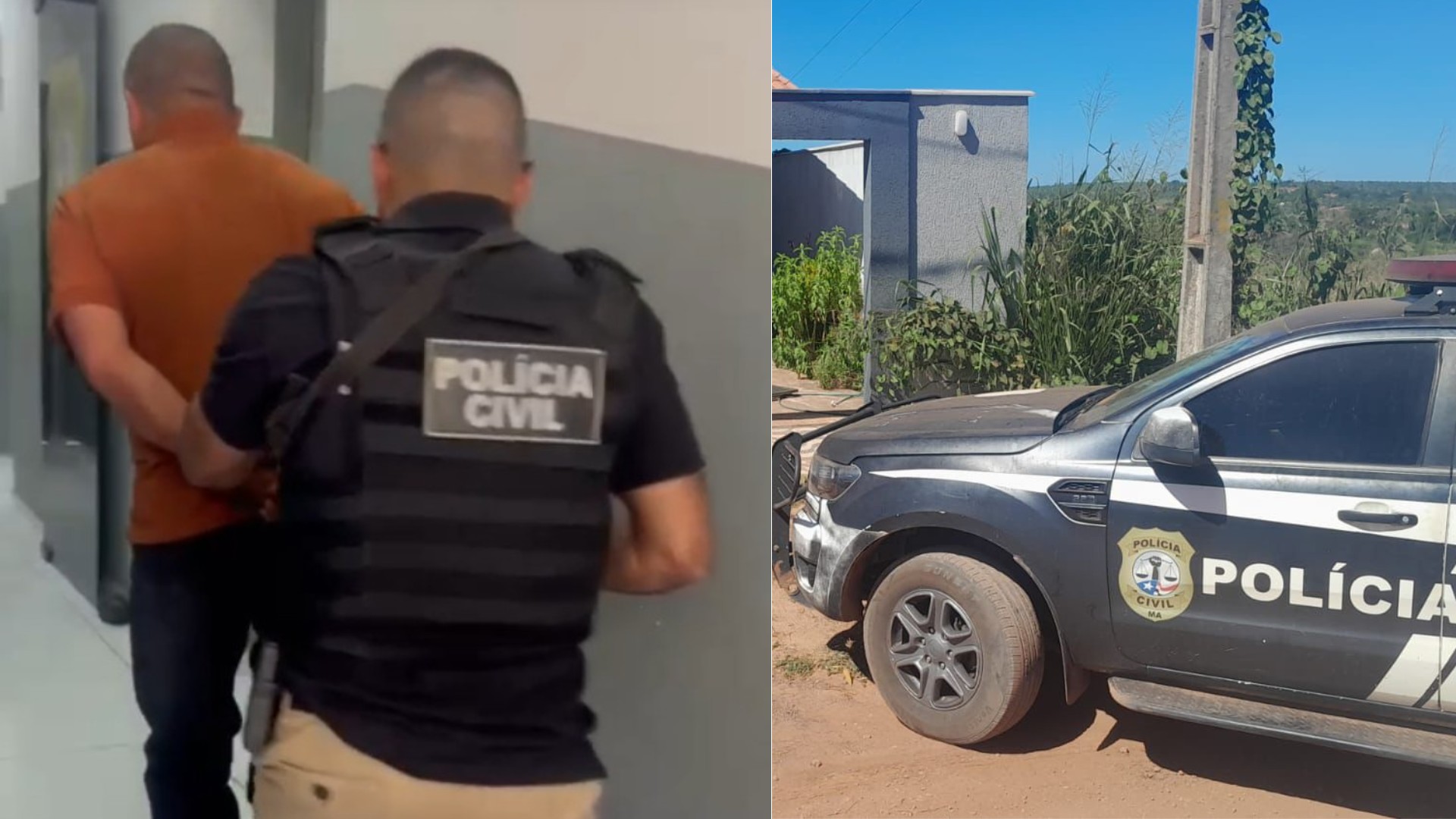 Homem é preso suspeito de matar dois homens e ferir mulher em São Domingos do Maranhão