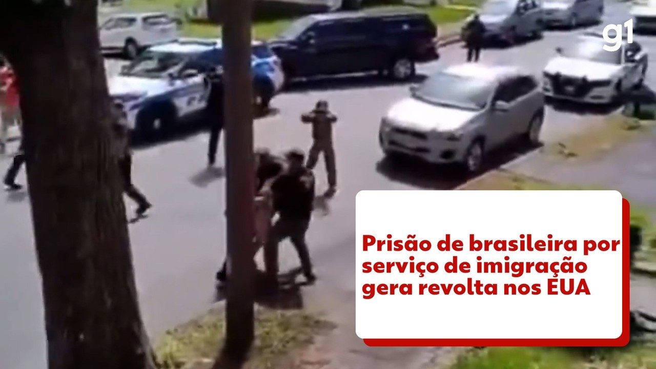 VÍDEO: imigração dos EUA prende brasileira e comunidade se revolta; Itamaraty acompanha