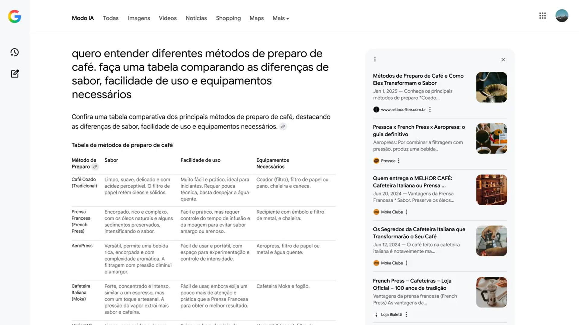Modo IA: Google começa a liberar versão repaginada da busca que lembra ChatGPT