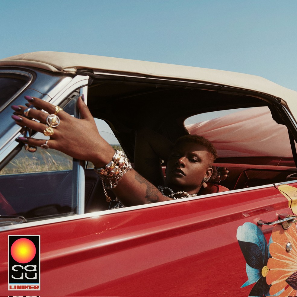 Capa do álbum ‘Caju’, de Liniker — Foto: Caroline Lima / Divulgação