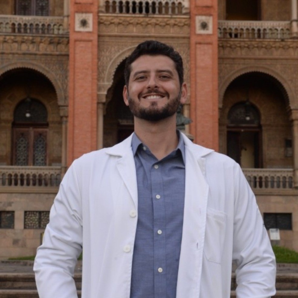 Adesse pesquisa sobre transplante de olhos na Universidade de Miami — Foto: Arquivo Pessoal
