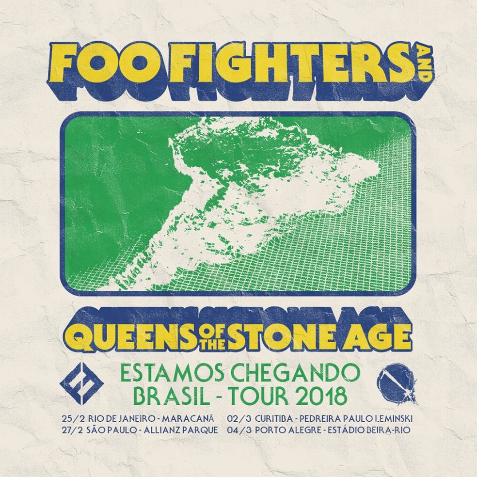 Foo Fighters no Brasil: veja horários de todos os shows com o QOTSA