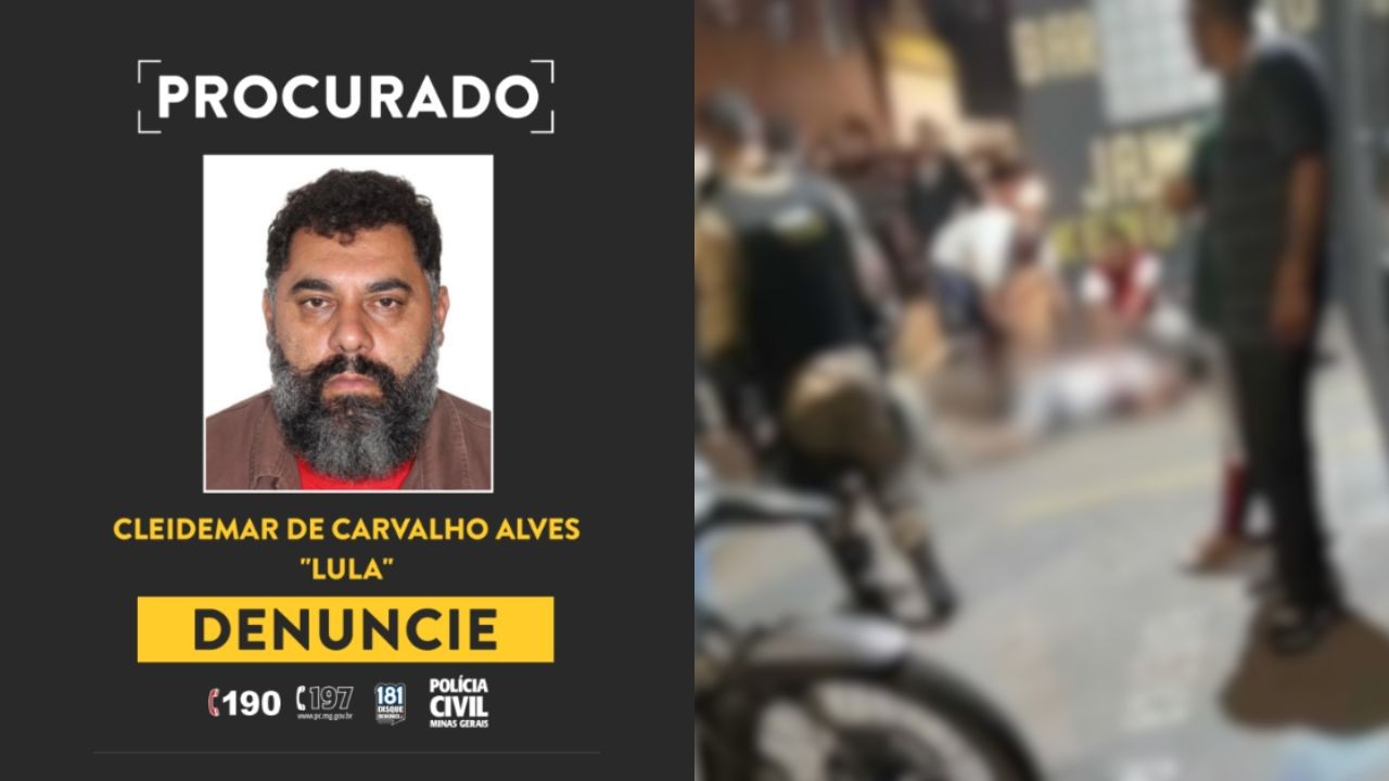 Suspeito de matar idoso à queima-roupa em bar em MG é procurado pela polícia