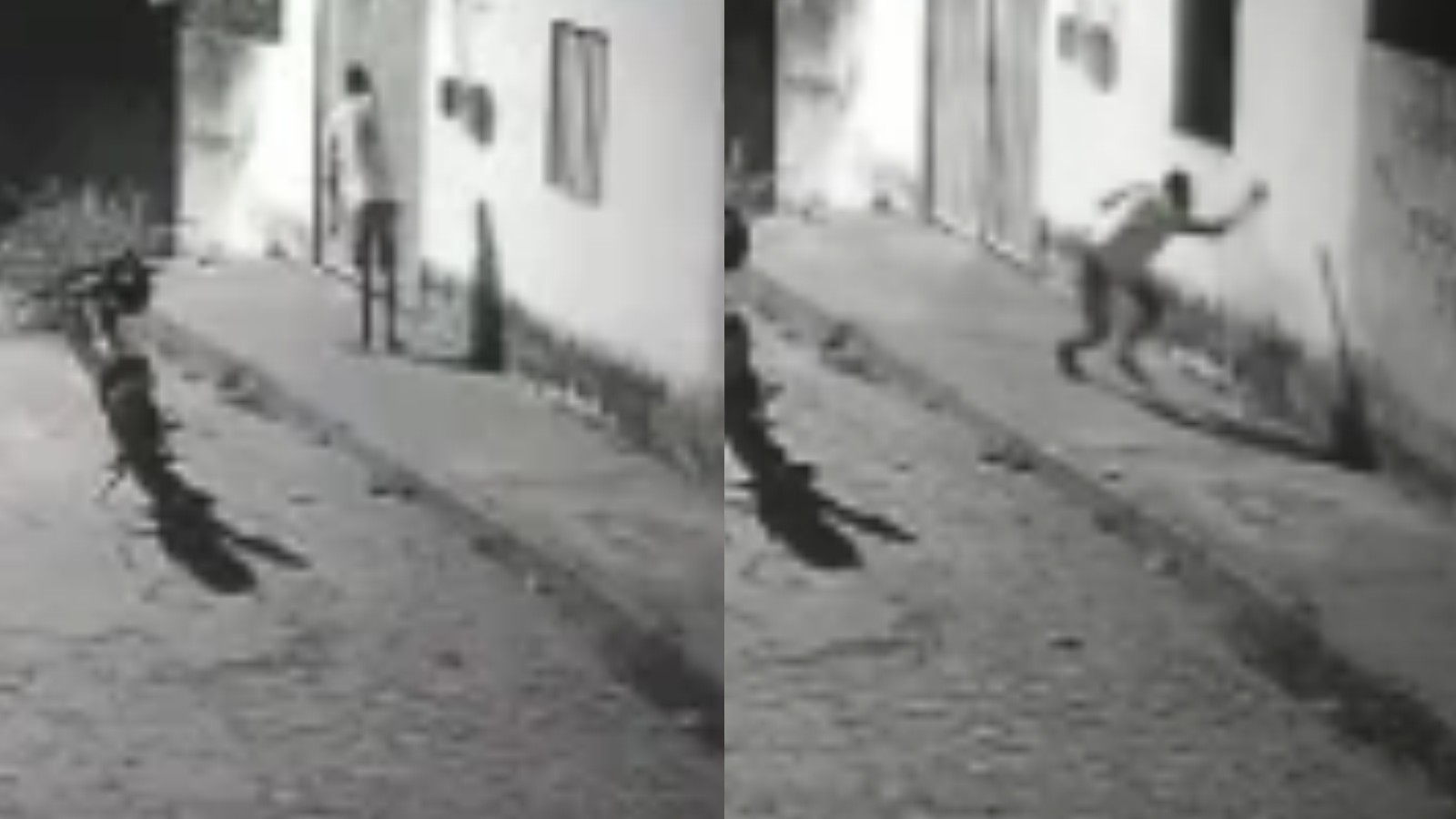 Vídeo flagra momento em que jovem é baleado durante ataque a residência no PI; alvo seria marido de moradora