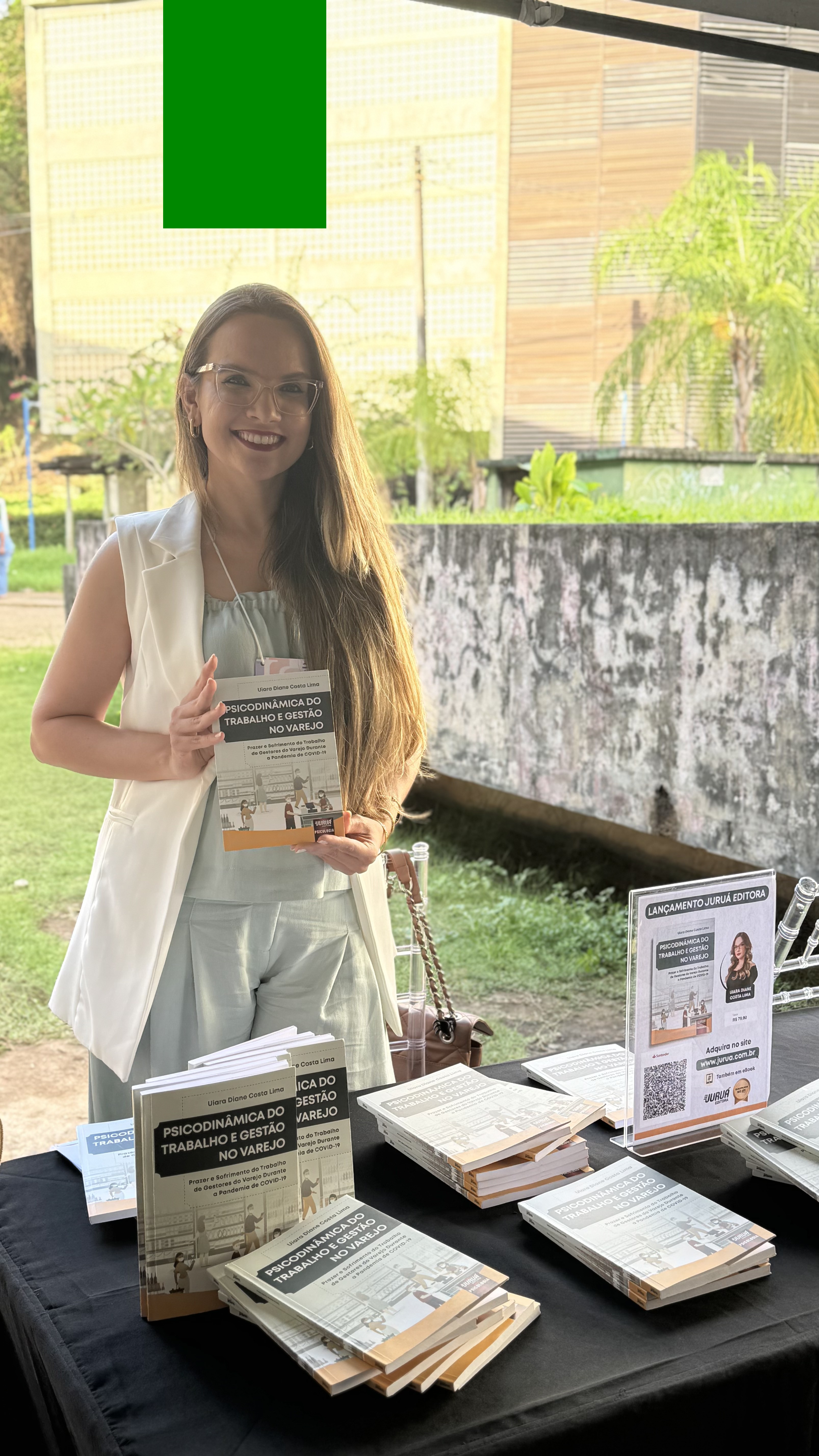 Psicóloga de Cacoal lança livro em Congresso Nacional de Psicologia