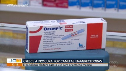 Veja os riscos do uso das canetas emagrecedoras sem prescrição médica