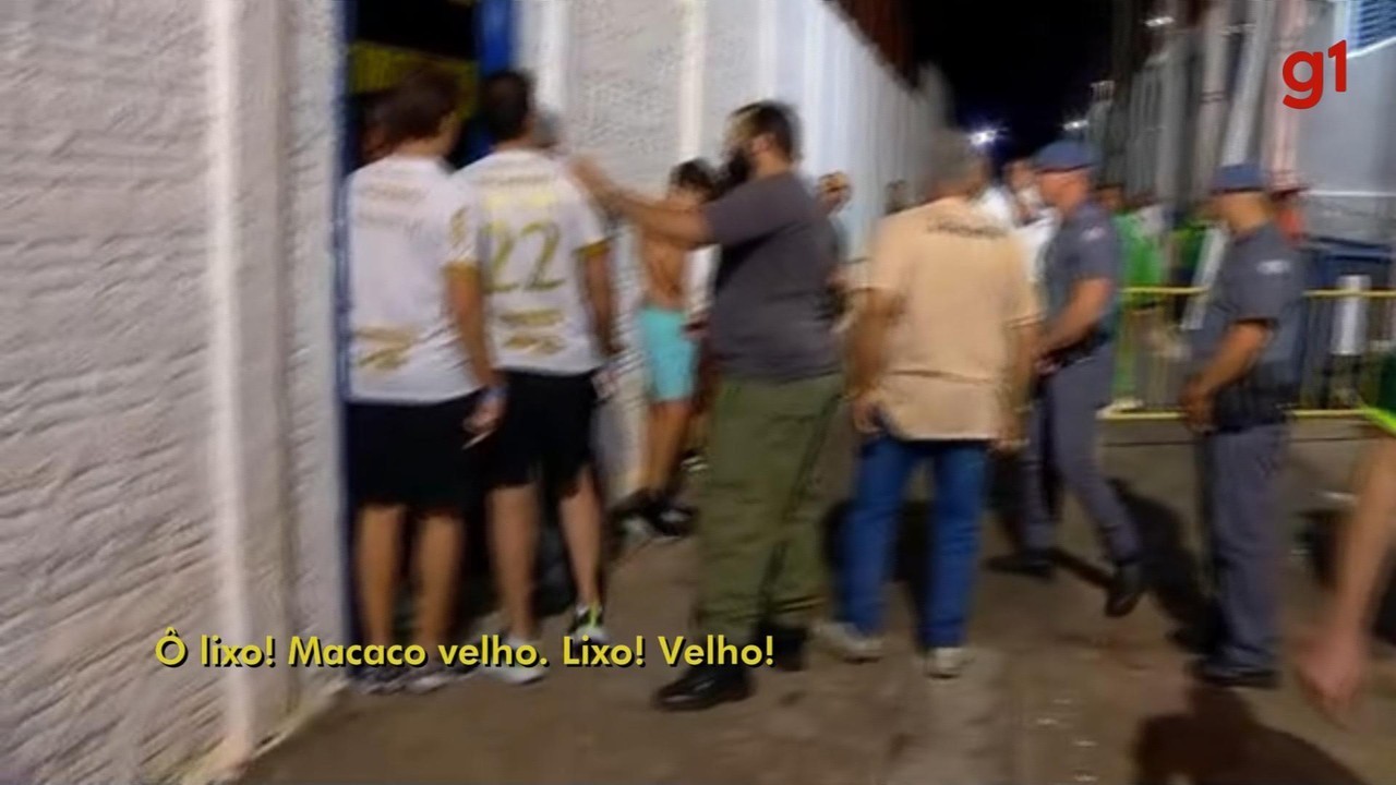 Vice-prefeito de Rio Preto é investigado por injúria racial após xingar segurança do Palmeiras no fim do jogo contra o Mirassol