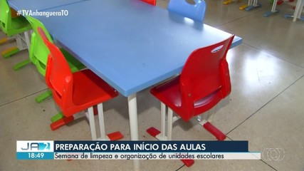 Escolas iniciam preparativo para a volta às aulas; confira