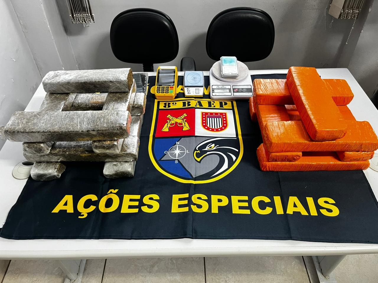 Ao esconder maconha dentro de tambor em mata, homem é preso por tráfico de drogas no Parque Residencial Francisco Belo Galindo
