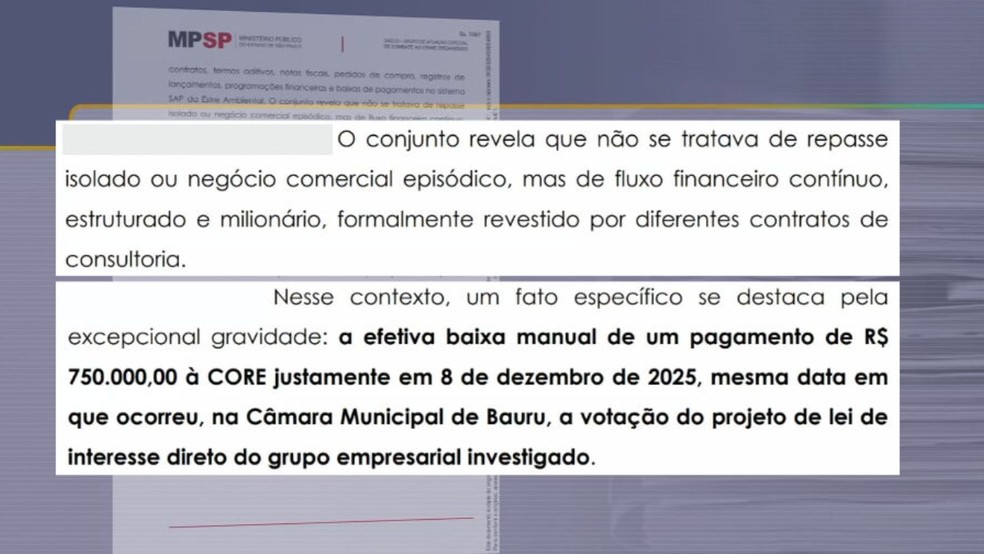 1 de 10
Novos trechos do documento do MP que embasa as investiga&ccedil;&otilde;es da Opera&ccedil;&atilde;o Cavalo de Troia &mdash; Foto: TV TEM/ Reprodu&ccedil;&atilde;o