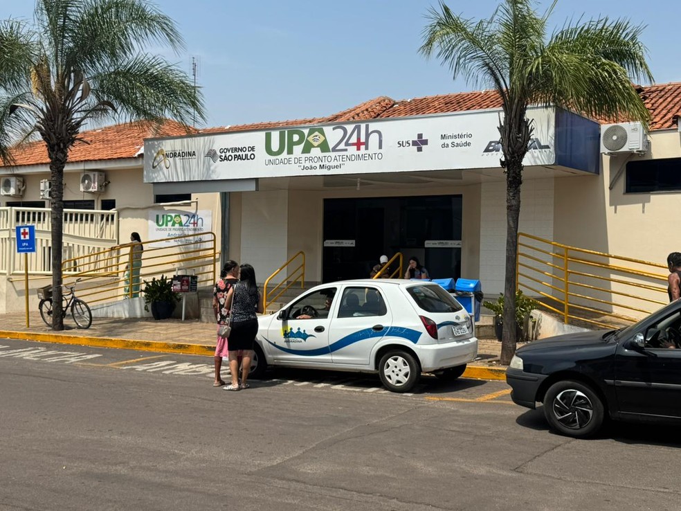 Unidade de Pronto Atendimento (UPA) de Andradina (SP) — Foto: Muryel Boyan/TV TEM