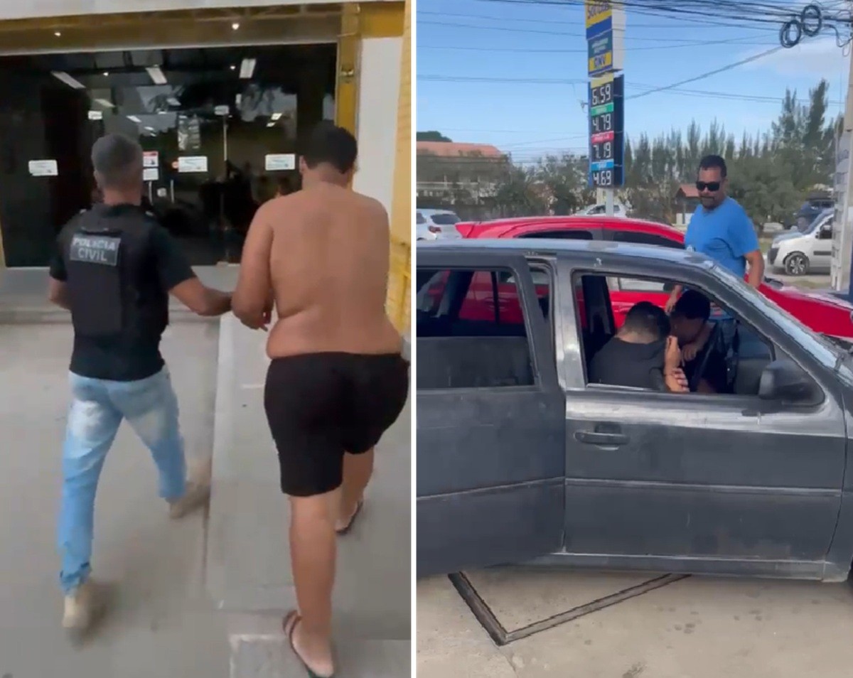 Três homens foram presos ligados a quadrilha especializada em roubos no Norte Fluminense