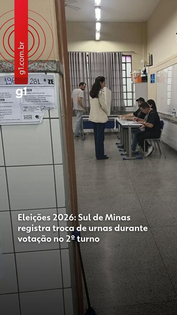 VÍDEOS: 2º turno das Eleições Gerais de 2026 no Sul de Minas