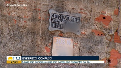 Mais de 50% das ruas no Tocantins não possuem nomes