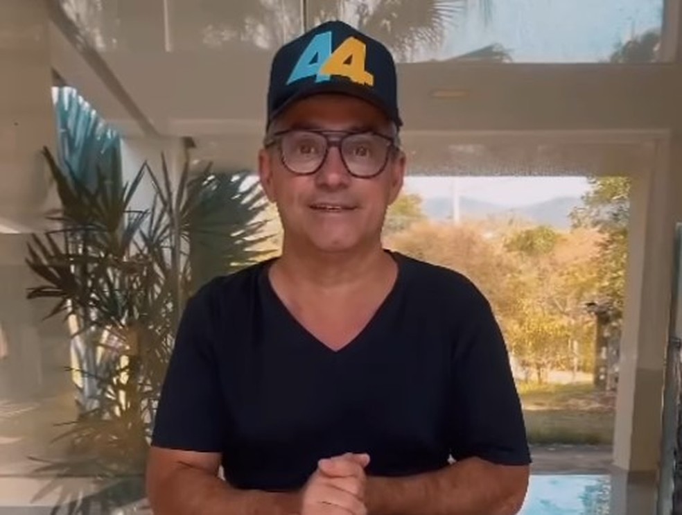 Taninho Toledo, candidato em Natividade — Foto: Reprodução/Instagram