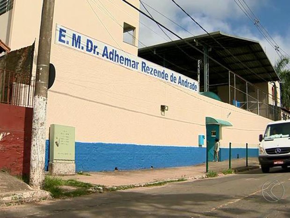  Escola Municipal Adhemar Rezende de Andrade em Juiz de Fora — Foto: Reprodução/TV Integração