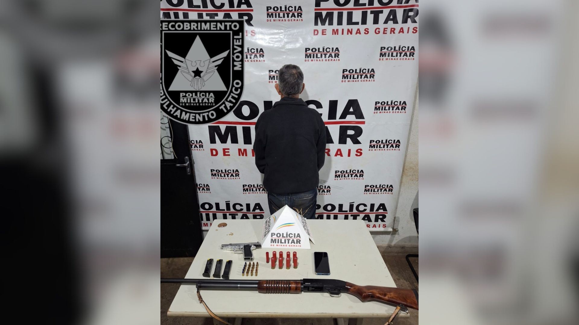 Homem é preso suspeito de matar o irmão com tiro na cabeça em Uberaba 