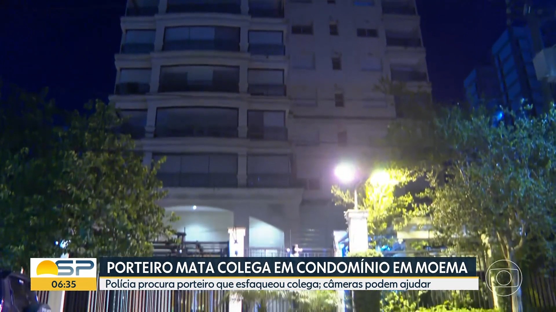 Porteiro é morto a facadas por colega de trabalho em frente a condomínio de luxo em Moema