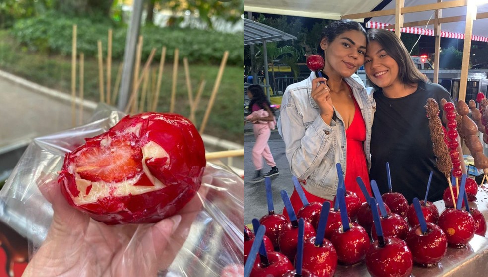 Empreendoras de Niterói, no Rio de Janeiro, viram o faturamento triplicar após incluírem as frutas do amor no cardápio — Foto: Júlia Santos / Arquivo Pessoal
