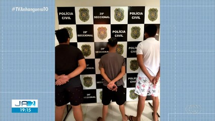 Trio é preso no PA por suspeita de integrar quadrilha de furto e vendas de carros no TO