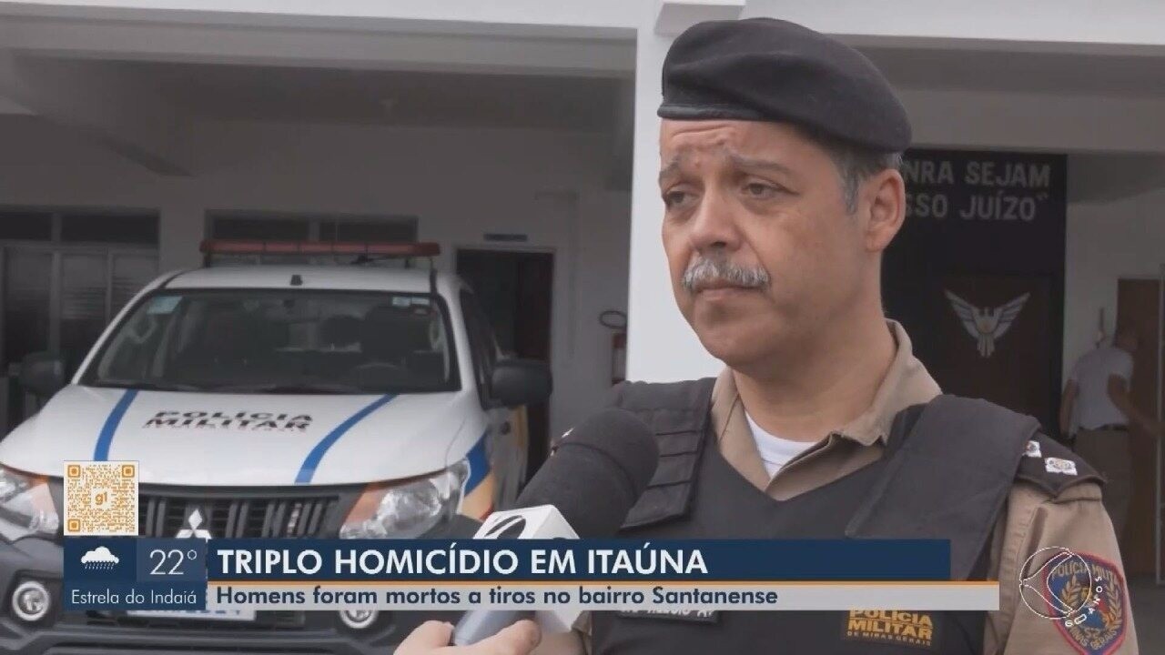 Triplo homicídio é registrado em bar no Bairro Santanense, em Itaúna